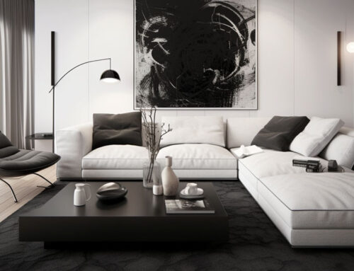 Zwart-wit interieur: 5 Tips voor een sfeervol zwart-wit interieur